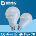 High Brightness Plastic + Aluminium 9W E27 A19 Lampe à LED, CE RoHS